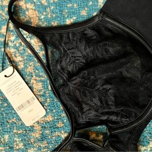 Understance Gemma Flexwire Strappy Unpadded Lift Bra in Black Size 34D BRAND NEW